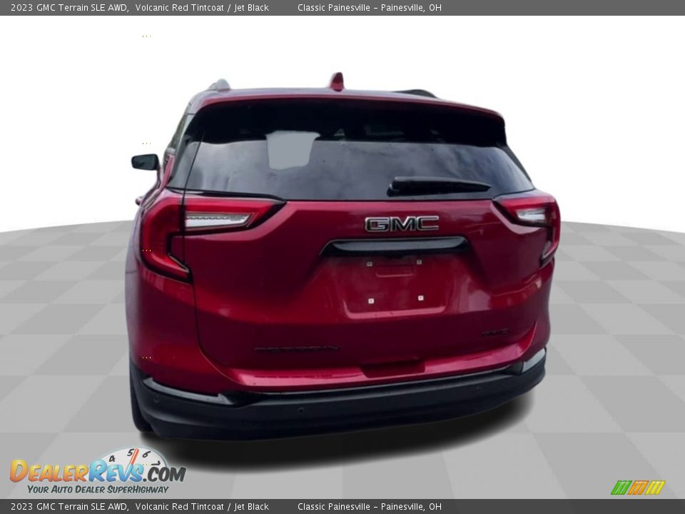 2023 GMC Terrain SLE AWD Volcanic Red Tintcoat / Jet Black Photo #7