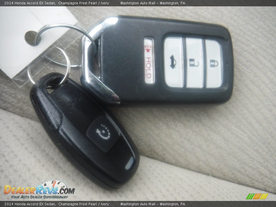 2014 Honda Accord EX Sedan Champagne Frost Pearl / Ivory Photo #28