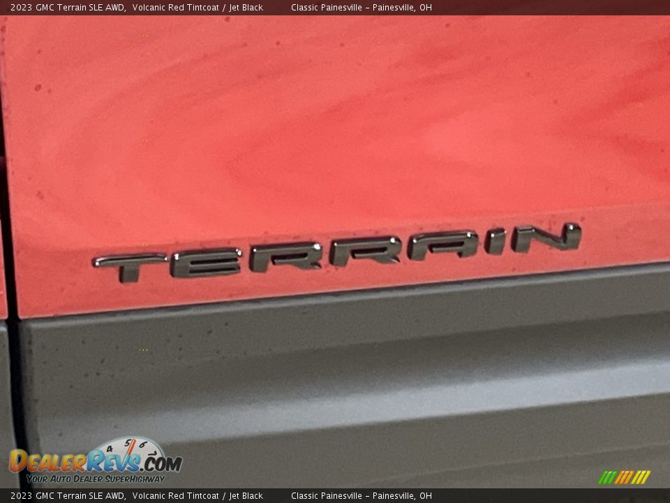 2023 GMC Terrain SLE AWD Volcanic Red Tintcoat / Jet Black Photo #29