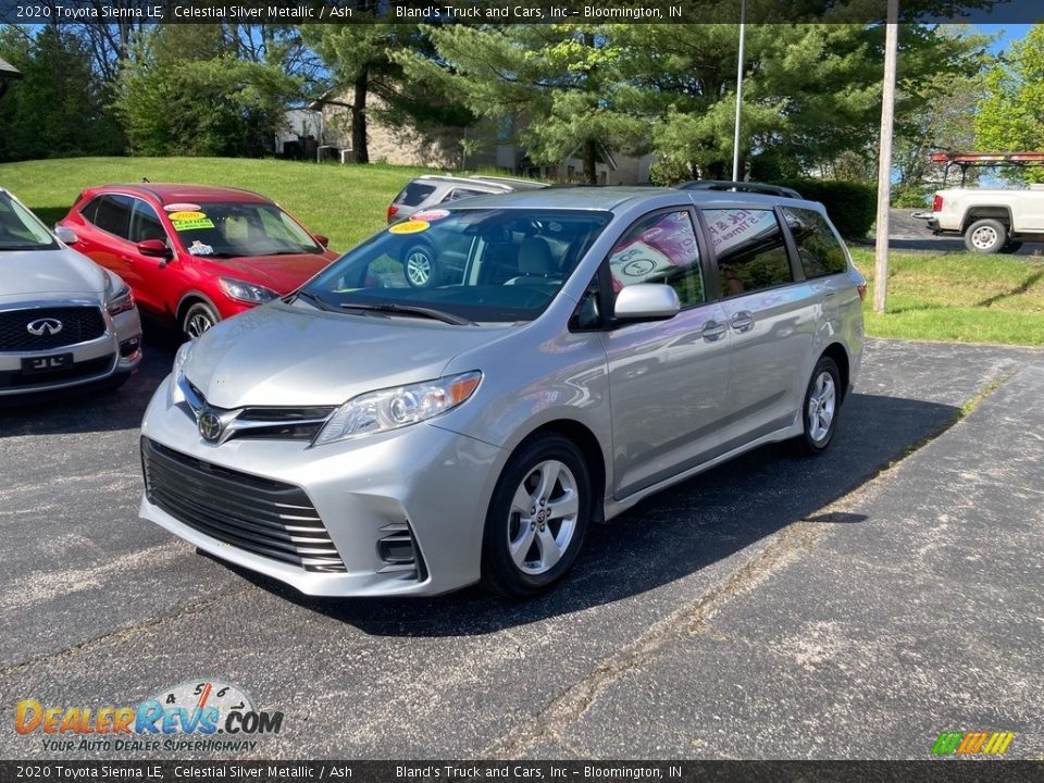 2020 Toyota Sienna LE Celestial Silver Metallic / Ash Photo #2