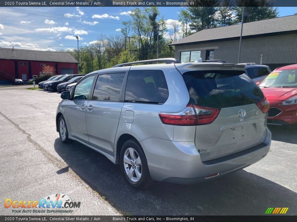 2020 Toyota Sienna LE Celestial Silver Metallic / Ash Photo #3