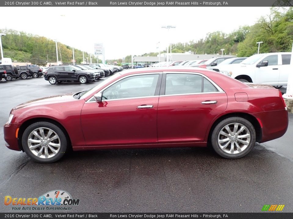 Velvet Red Pearl 2016 Chrysler 300 C AWD Photo #2