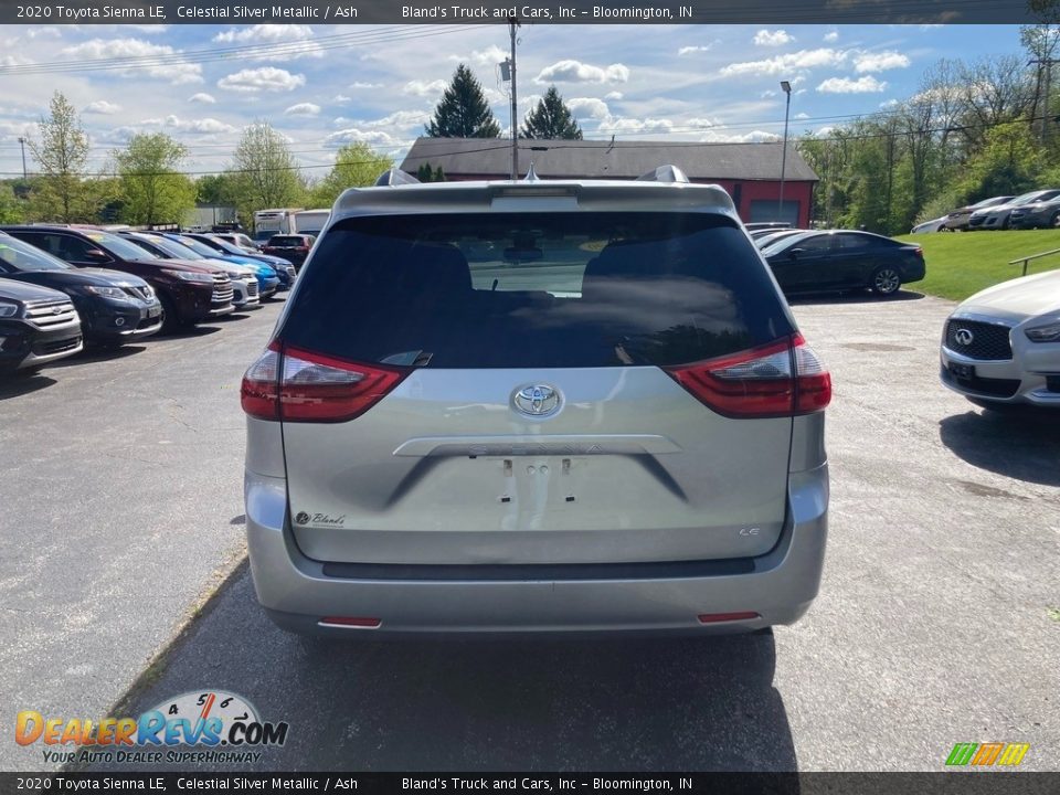 2020 Toyota Sienna LE Celestial Silver Metallic / Ash Photo #4