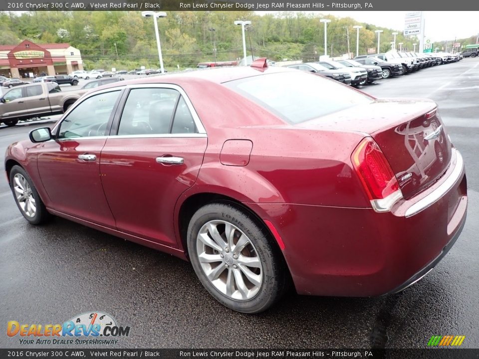 2016 Chrysler 300 C AWD Velvet Red Pearl / Black Photo #3