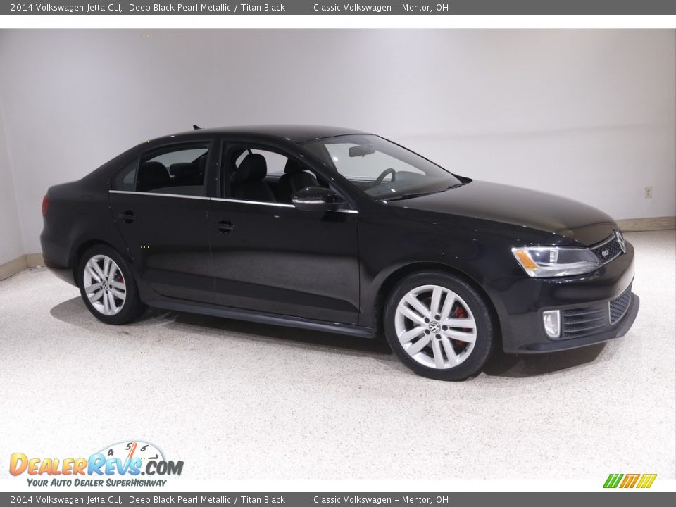 Deep Black Pearl Metallic 2014 Volkswagen Jetta GLI Photo #1