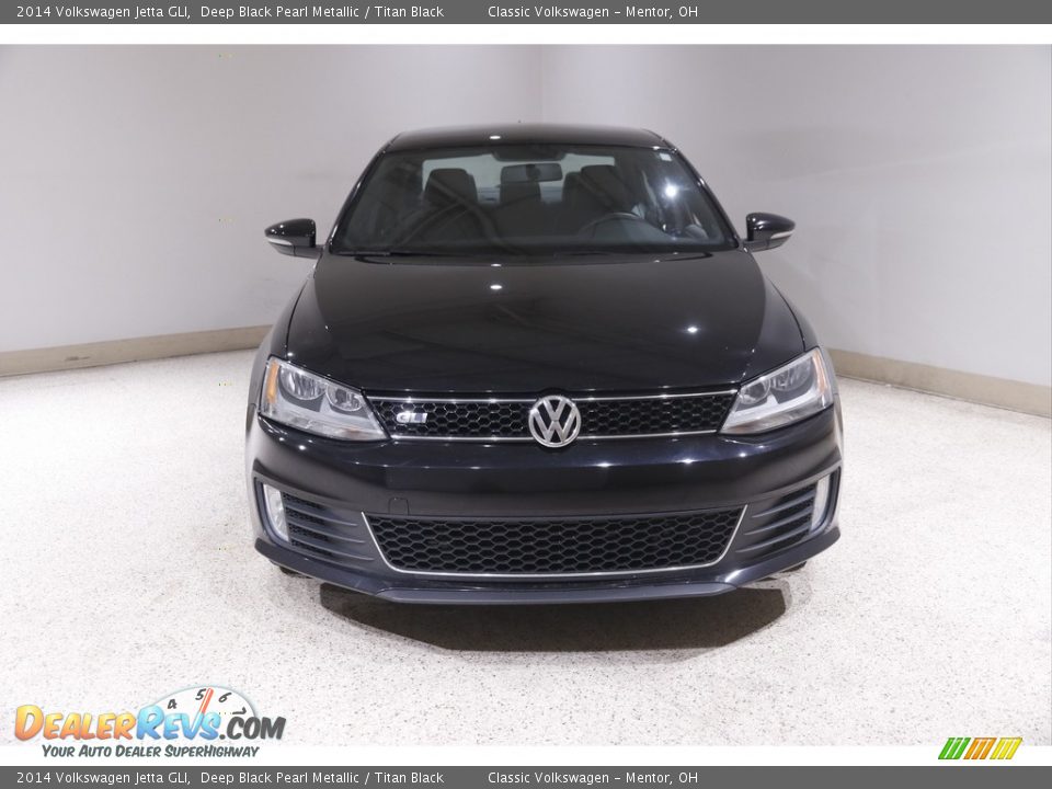 2014 Volkswagen Jetta GLI Deep Black Pearl Metallic / Titan Black Photo #2