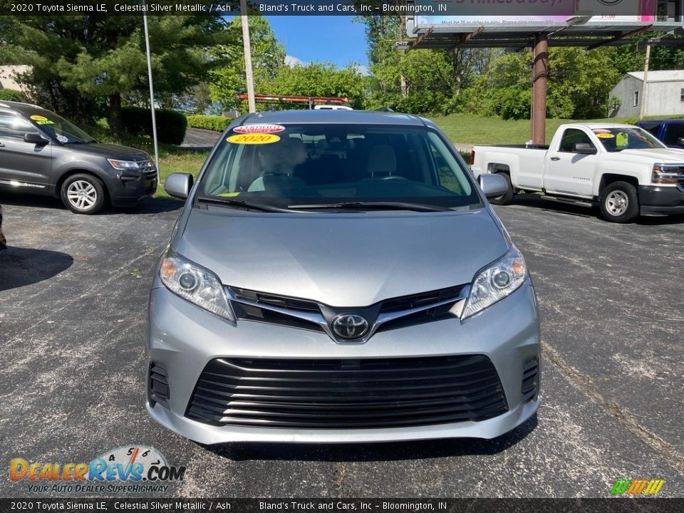 2020 Toyota Sienna LE Celestial Silver Metallic / Ash Photo #8