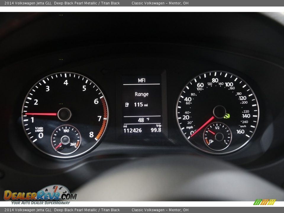 2014 Volkswagen Jetta GLI Gauges Photo #8