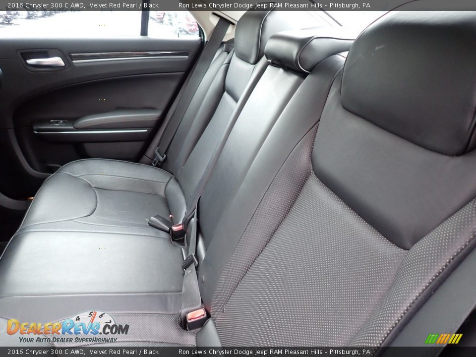 Rear Seat of 2016 Chrysler 300 C AWD Photo #12