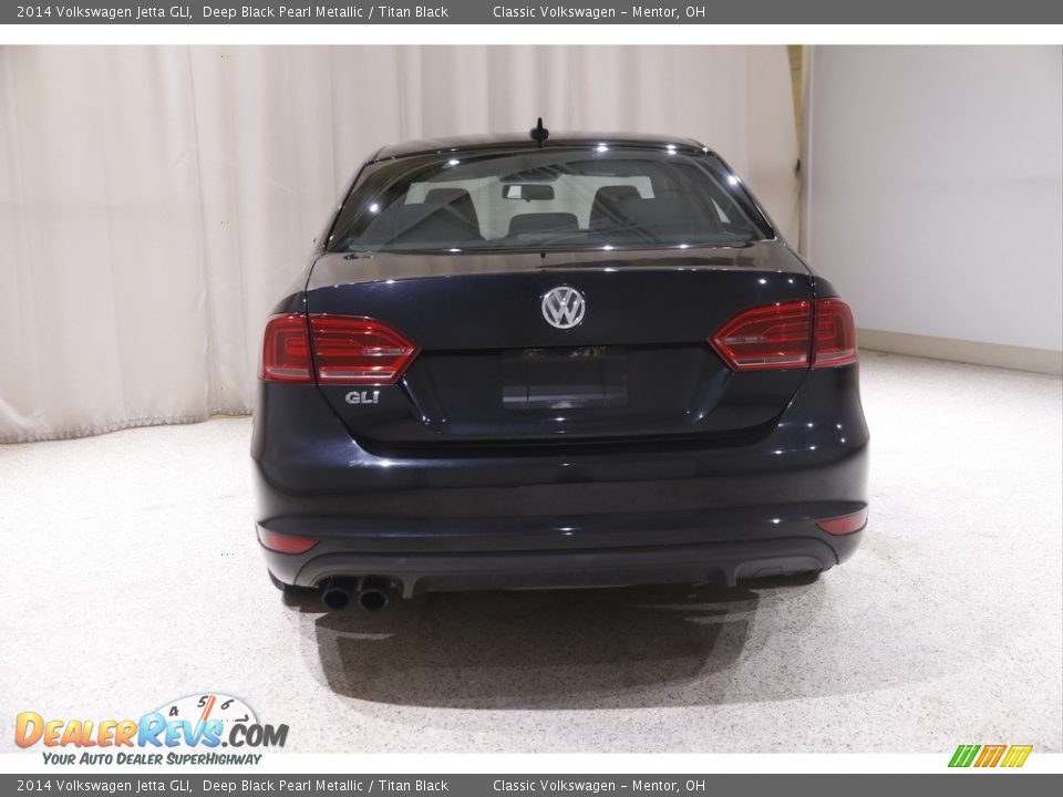 2014 Volkswagen Jetta GLI Deep Black Pearl Metallic / Titan Black Photo #16