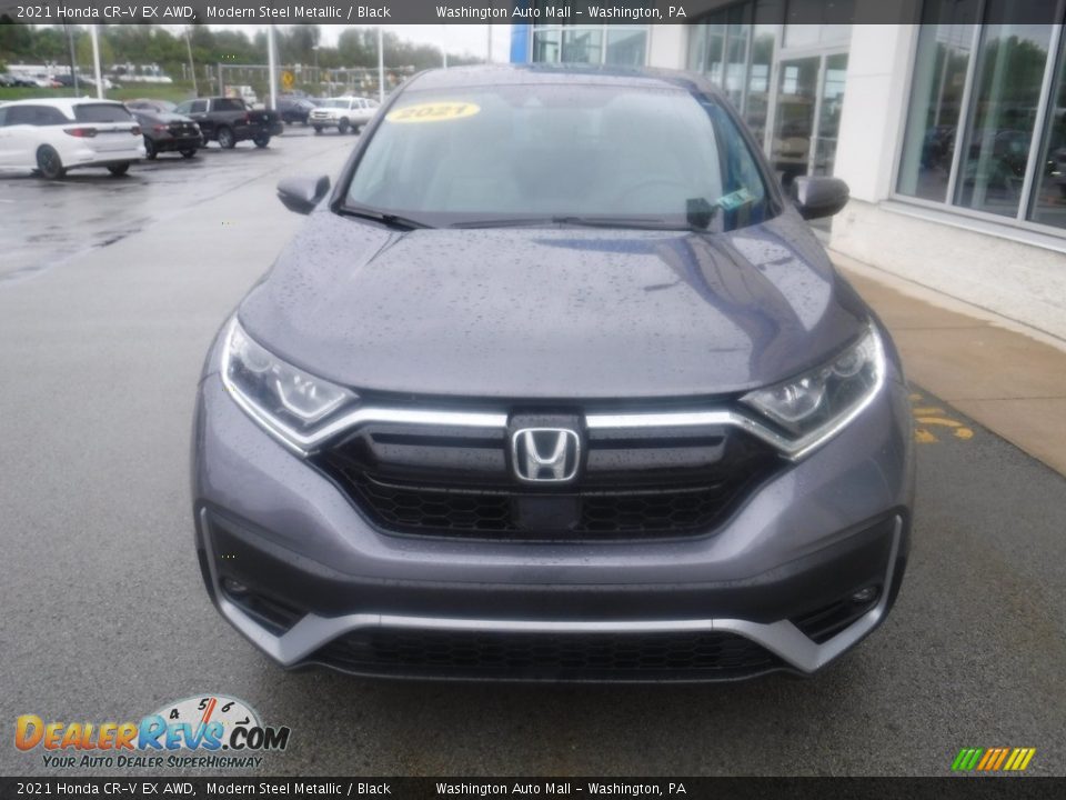 2021 Honda CR-V EX AWD Modern Steel Metallic / Black Photo #5