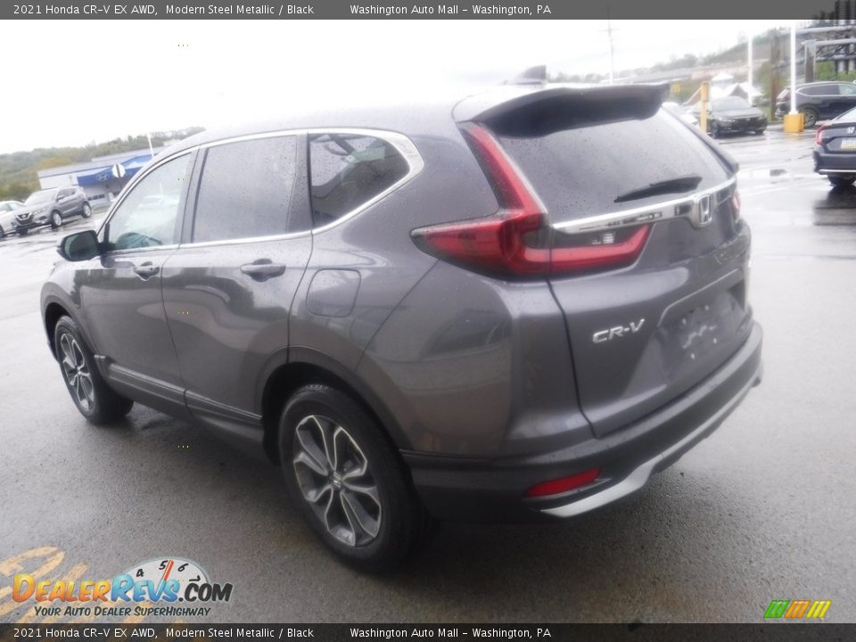 2021 Honda CR-V EX AWD Modern Steel Metallic / Black Photo #8