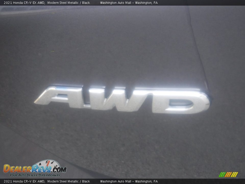 2021 Honda CR-V EX AWD Modern Steel Metallic / Black Photo #11