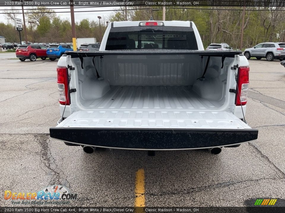 2020 Ram 1500 Big Horn Crew Cab 4x4 Bright White / Black/Diesel Gray Photo #13