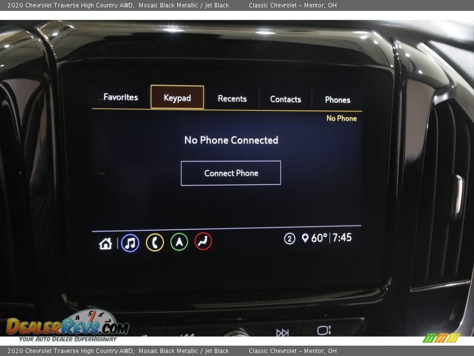Controls of 2020 Chevrolet Traverse High Country AWD Photo #11