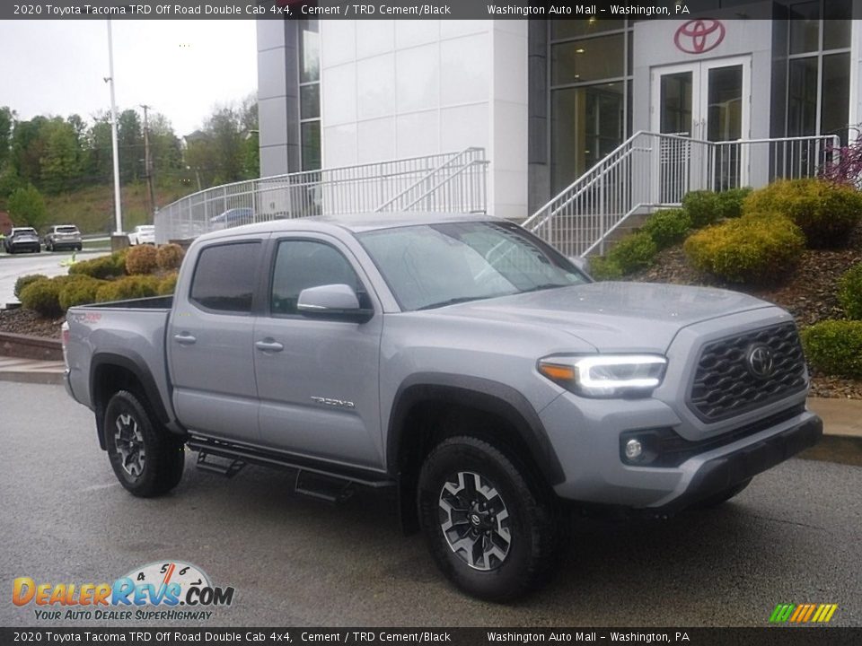 2020 Toyota Tacoma TRD Off Road Double Cab 4x4 Cement / TRD Cement/Black Photo #1