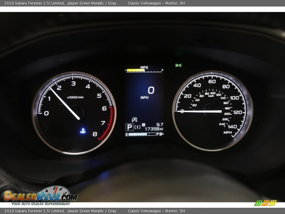2019 Subaru Forester 2.5i Limited Gauges Photo #8