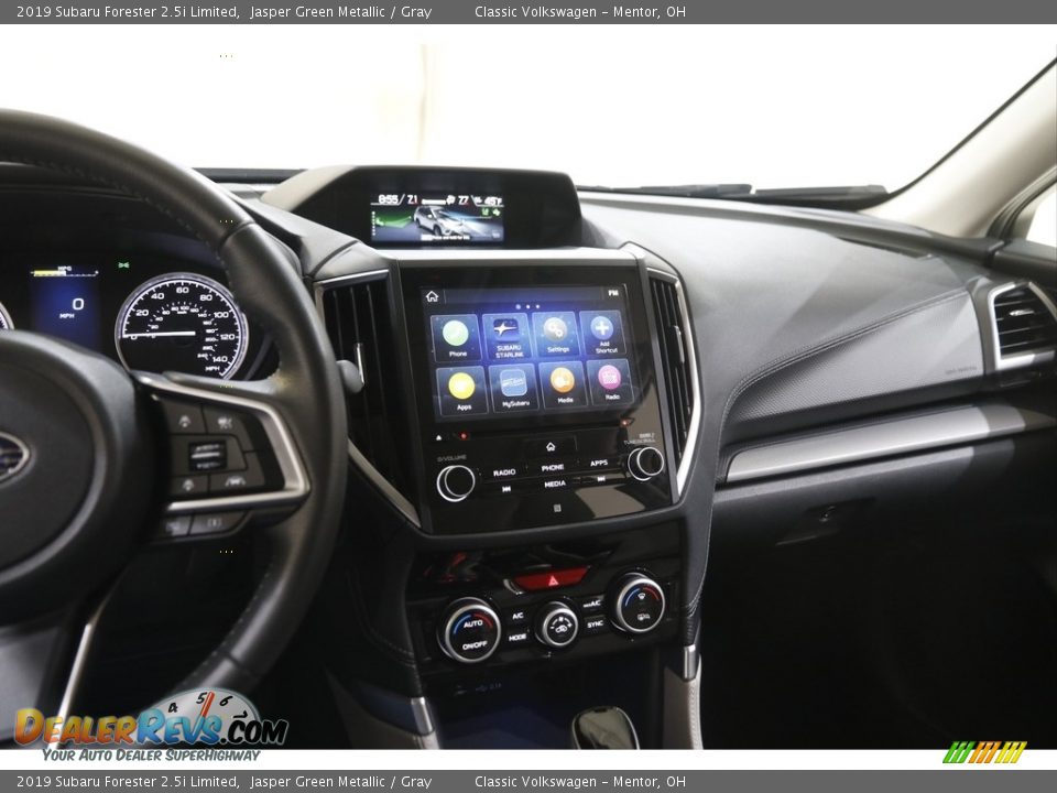 2019 Subaru Forester 2.5i Limited Jasper Green Metallic / Gray Photo #9