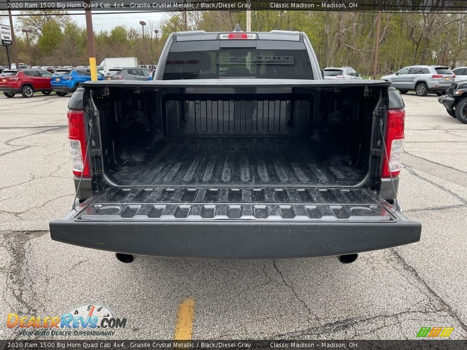 2020 Ram 1500 Big Horn Quad Cab 4x4 Granite Crystal Metallic / Black/Diesel Gray Photo #13