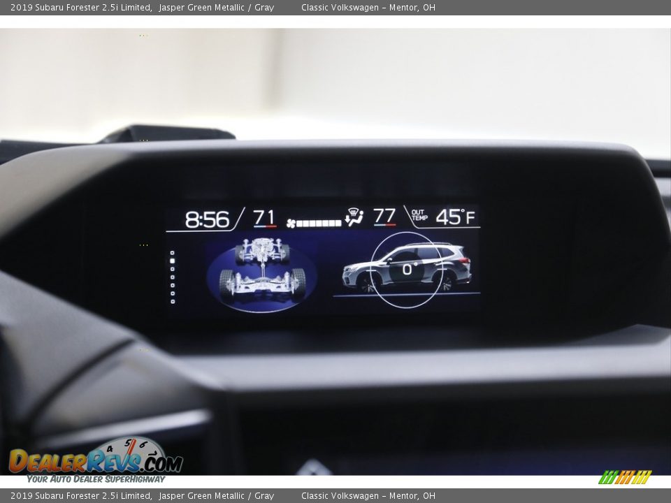 2019 Subaru Forester 2.5i Limited Jasper Green Metallic / Gray Photo #11