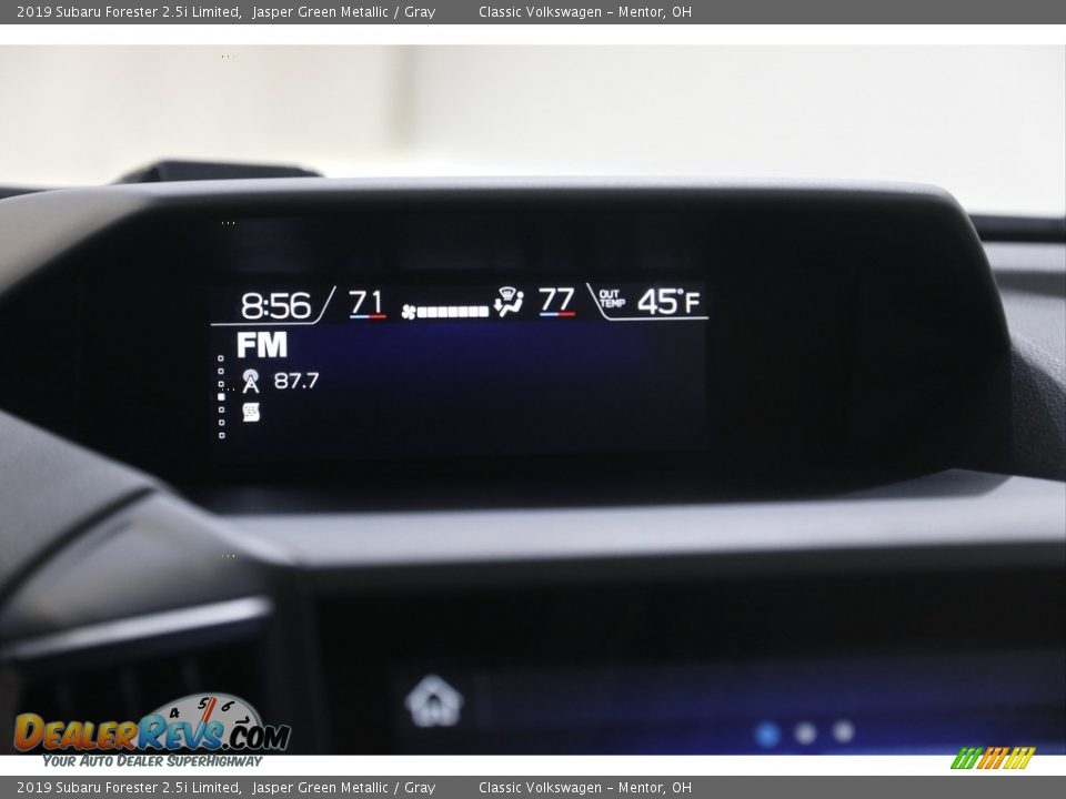2019 Subaru Forester 2.5i Limited Jasper Green Metallic / Gray Photo #13