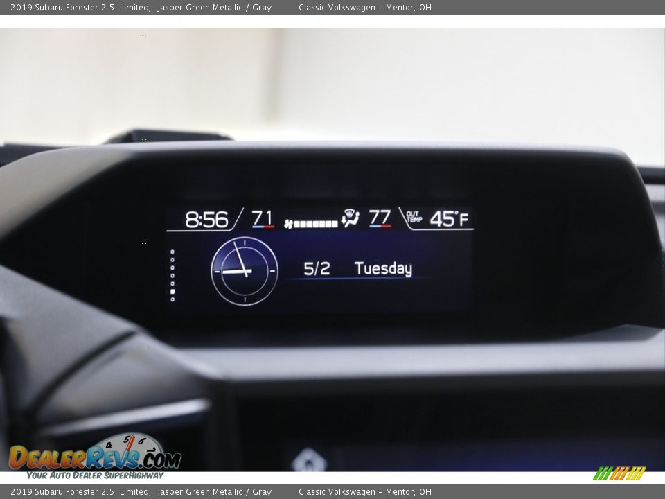 2019 Subaru Forester 2.5i Limited Jasper Green Metallic / Gray Photo #15