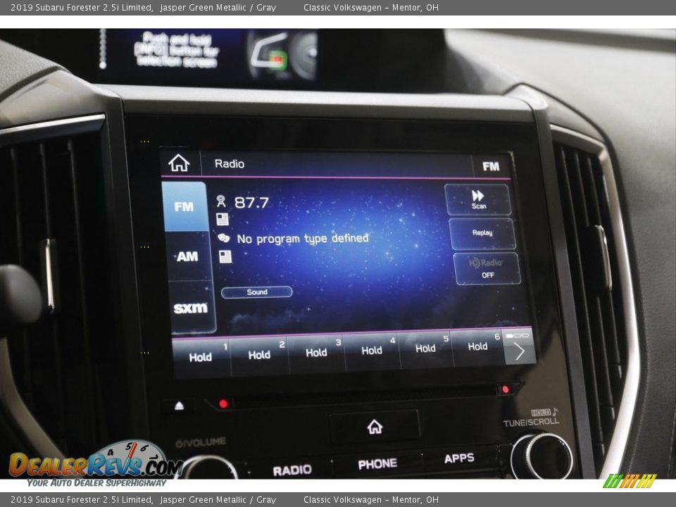 2019 Subaru Forester 2.5i Limited Jasper Green Metallic / Gray Photo #16