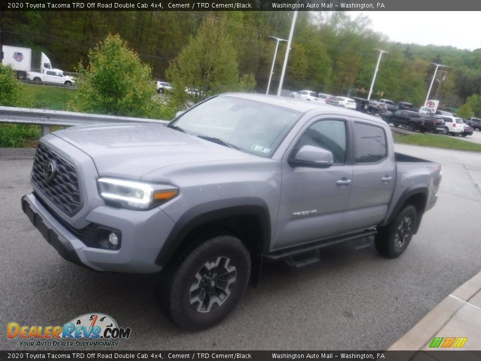 2020 Toyota Tacoma TRD Off Road Double Cab 4x4 Cement / TRD Cement/Black Photo #15