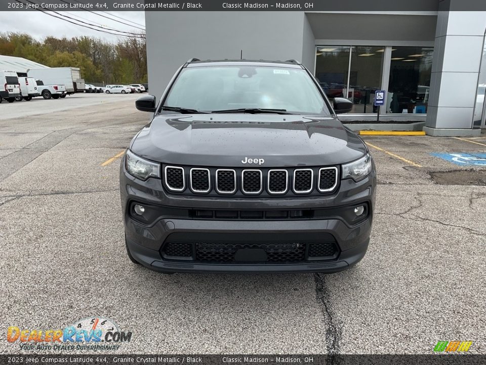 2023 Jeep Compass Latitude 4x4 Granite Crystal Metallic / Black Photo #12