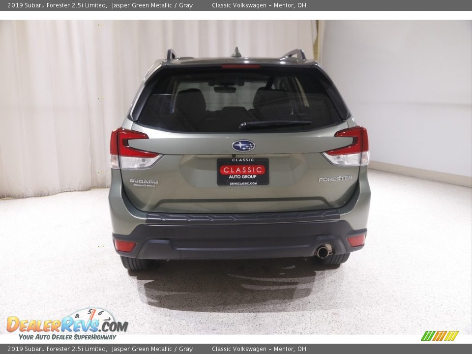 2019 Subaru Forester 2.5i Limited Jasper Green Metallic / Gray Photo #24