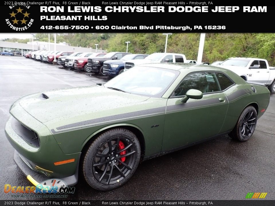 2023 Dodge Challenger R/T Plus F8 Green / Black Photo #1