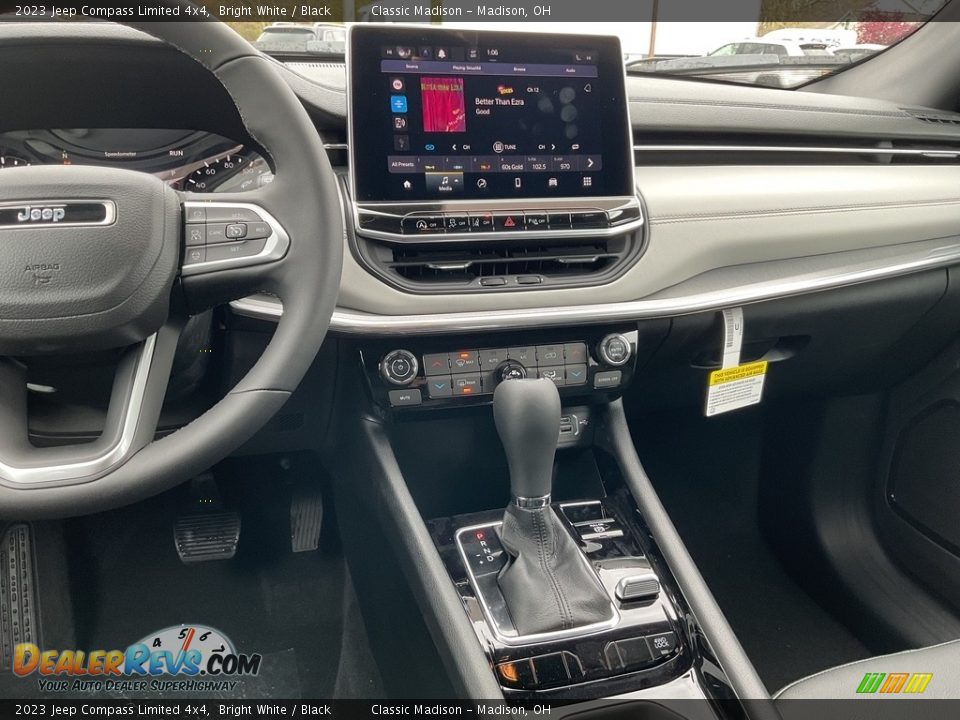 2023 Jeep Compass Limited 4x4 Bright White / Black Photo #6