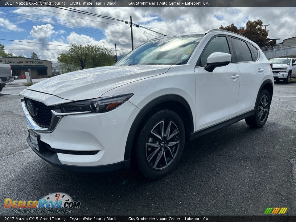 Crystal White Pearl 2017 Mazda CX-5 Grand Touring Photo #3