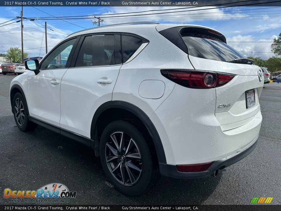 Crystal White Pearl 2017 Mazda CX-5 Grand Touring Photo #4