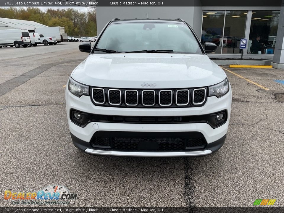 2023 Jeep Compass Limited 4x4 Bright White / Black Photo #11
