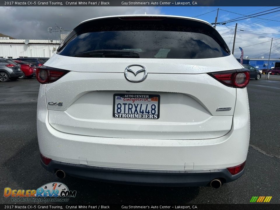 Crystal White Pearl 2017 Mazda CX-5 Grand Touring Photo #5