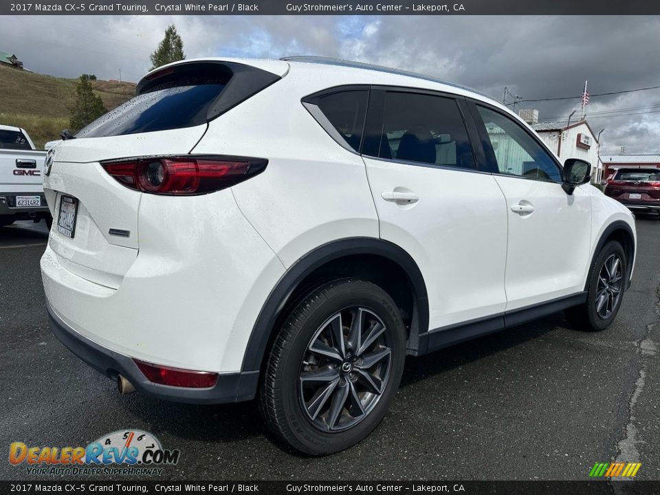 Crystal White Pearl 2017 Mazda CX-5 Grand Touring Photo #6