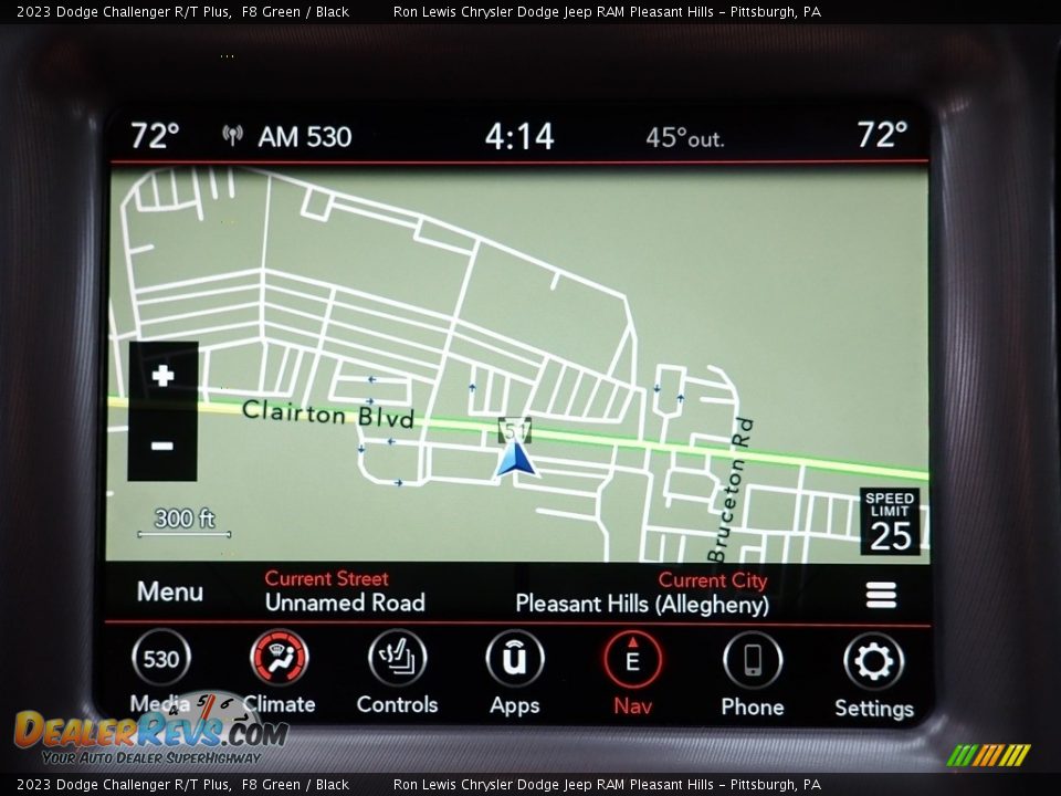 Navigation of 2023 Dodge Challenger R/T Plus Photo #18