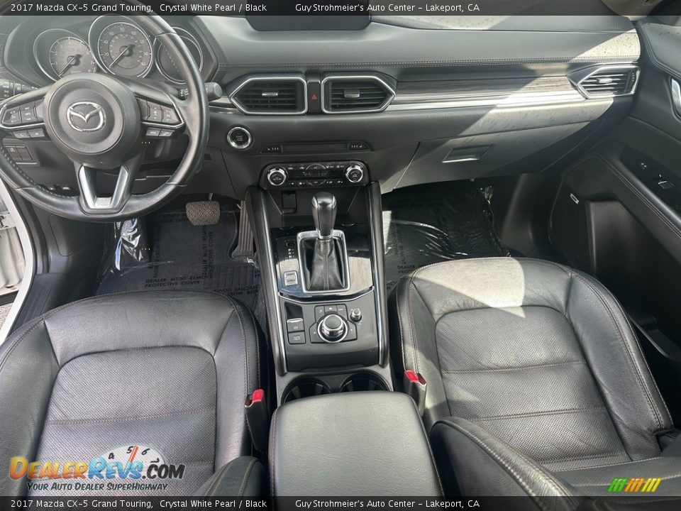 Black Interior - 2017 Mazda CX-5 Grand Touring Photo #13