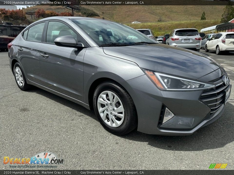 2020 Hyundai Elantra SE Machine Gray / Gray Photo #1