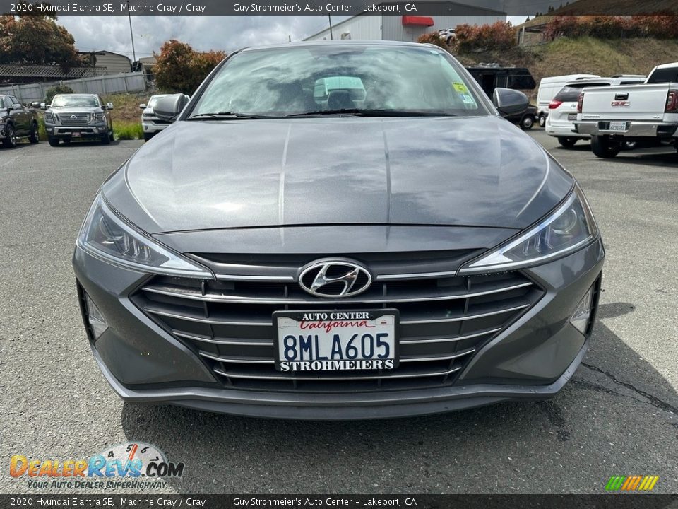 2020 Hyundai Elantra SE Machine Gray / Gray Photo #2