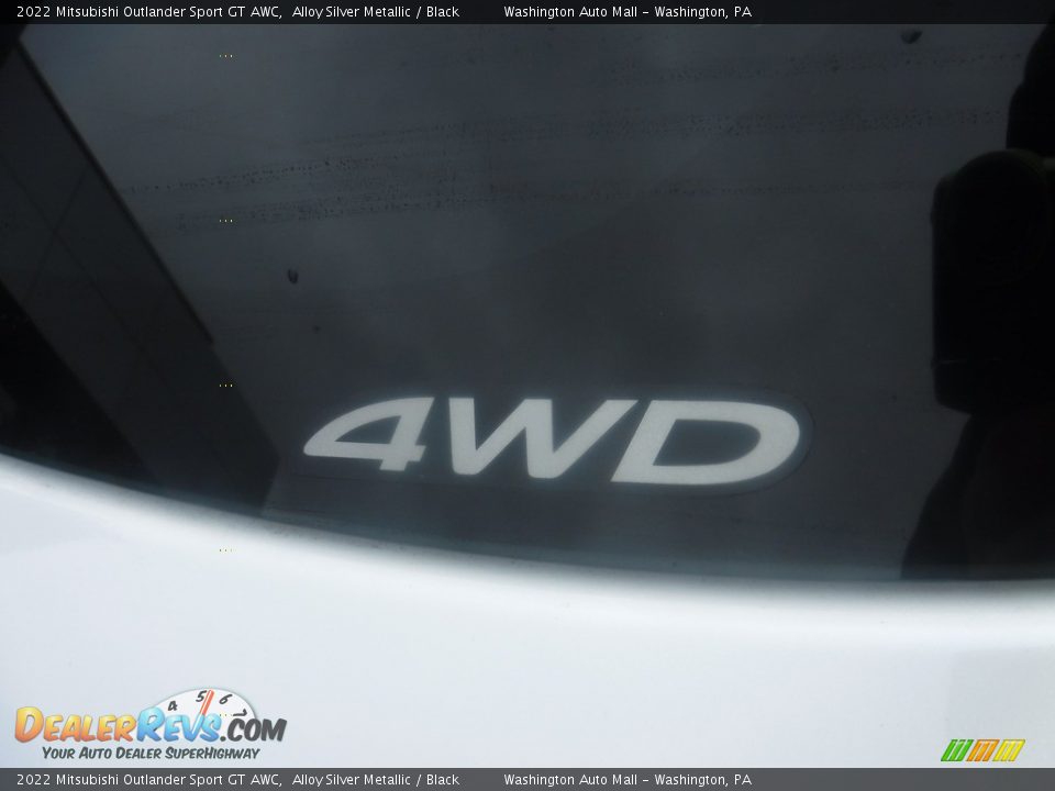 2022 Mitsubishi Outlander Sport GT AWC Alloy Silver Metallic / Black Photo #11