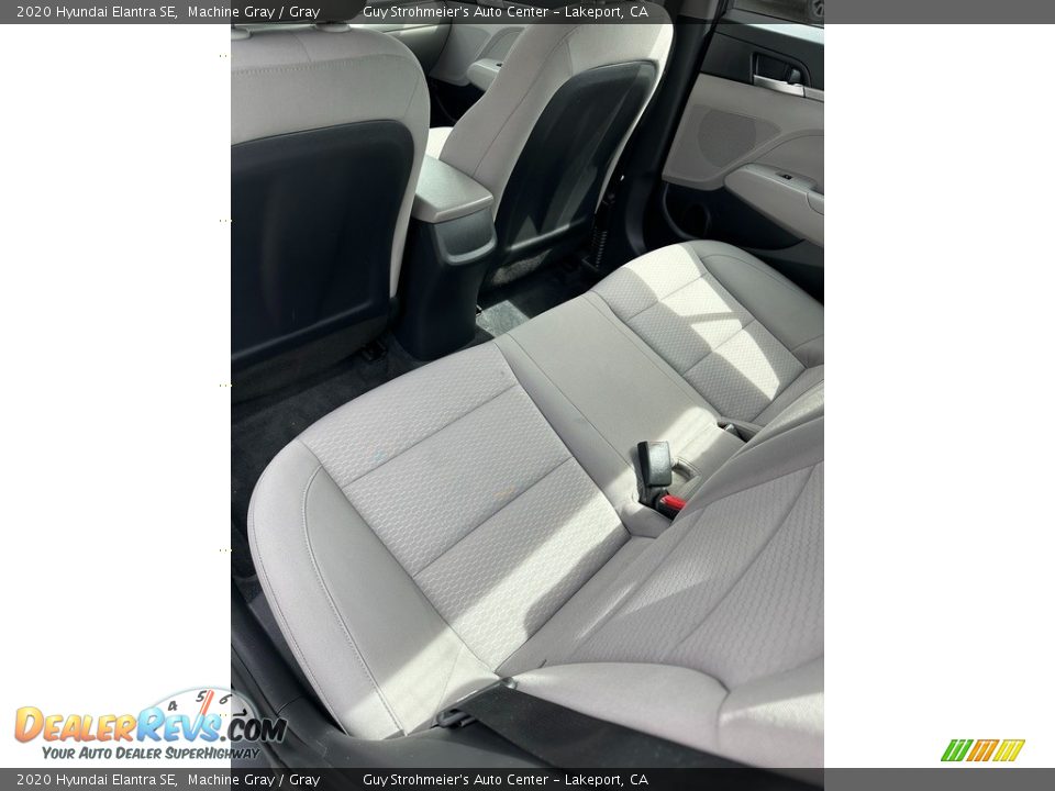 2020 Hyundai Elantra SE Machine Gray / Gray Photo #14