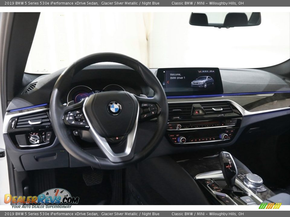 Dashboard of 2019 BMW 5 Series 530e iPerformance xDrive Sedan Photo #8