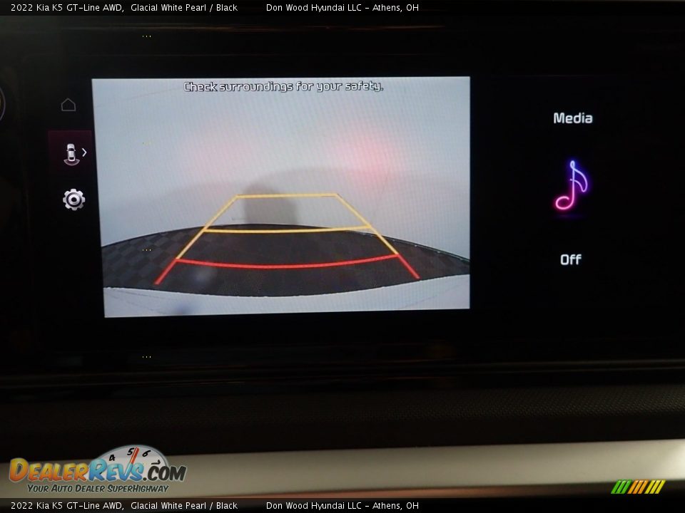 2022 Kia K5 GT-Line AWD Glacial White Pearl / Black Photo #3