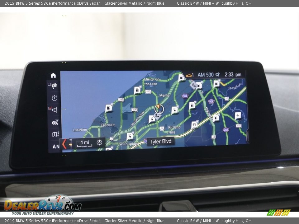 Navigation of 2019 BMW 5 Series 530e iPerformance xDrive Sedan Photo #13