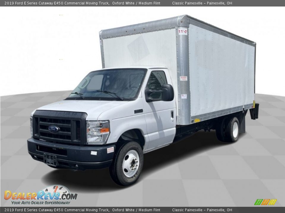 2019 Ford E Series Cutaway E450 Commercial Moving Truck Oxford White / Medium Flint Photo #1