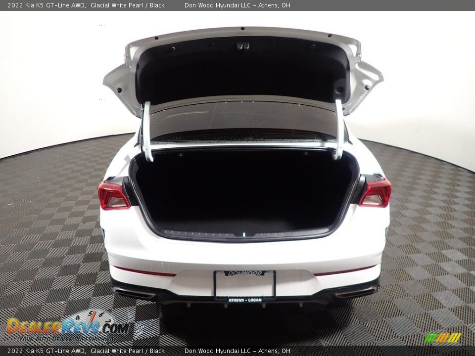 2022 Kia K5 GT-Line AWD Glacial White Pearl / Black Photo #15