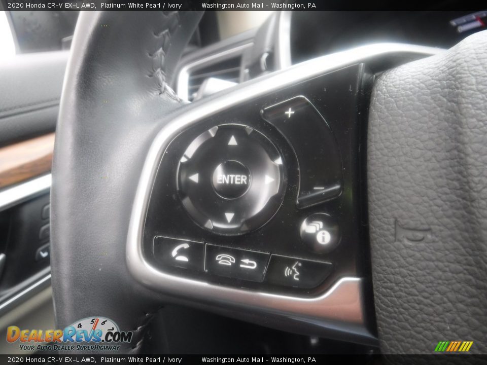 2020 Honda CR-V EX-L AWD Platinum White Pearl / Ivory Photo #29