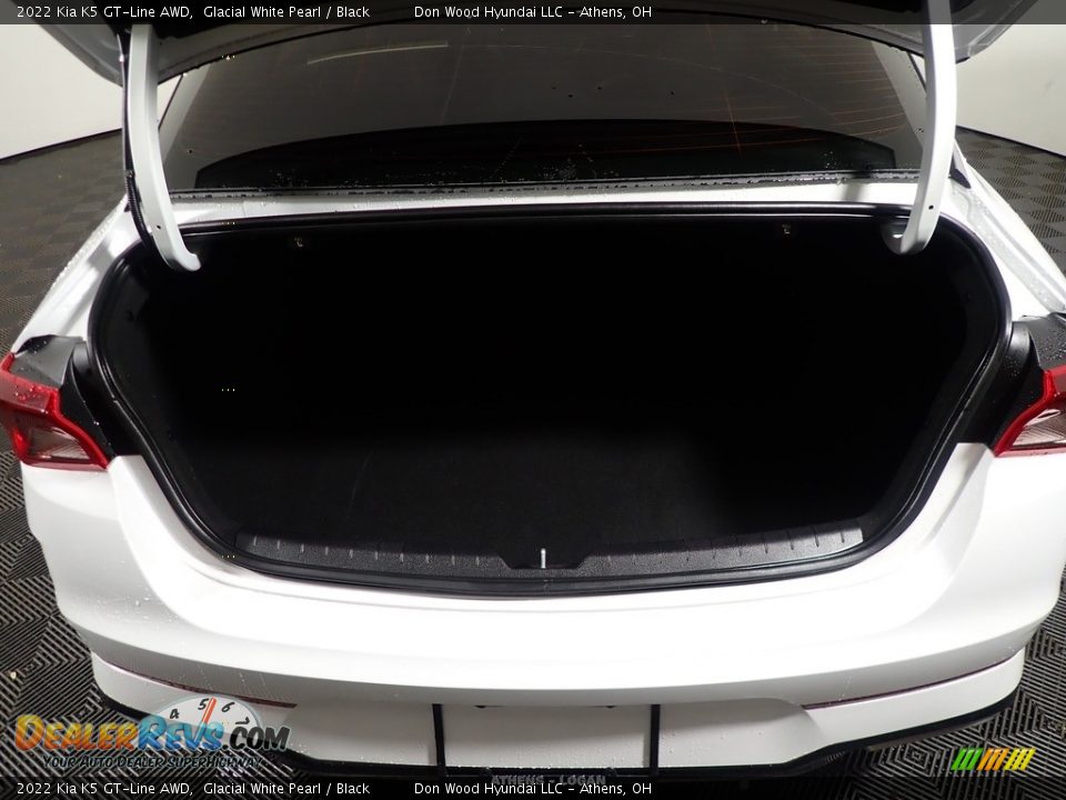 2022 Kia K5 GT-Line AWD Glacial White Pearl / Black Photo #16
